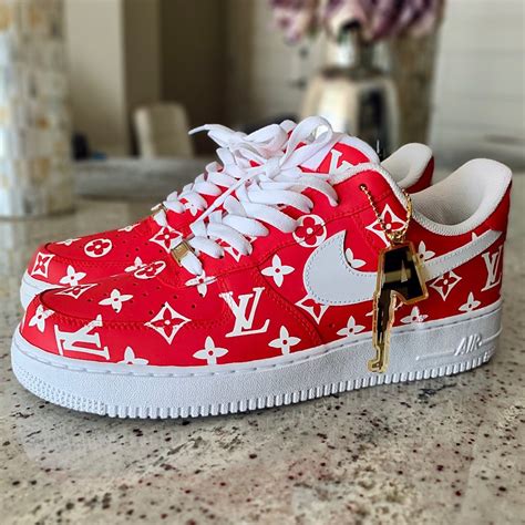 supreme x louis vuitton shoes replica